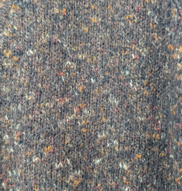 Christopher & Banks XL Hand Embroidered Brown Cardigan Sweater With Pumpkins - Picture 5 of 10